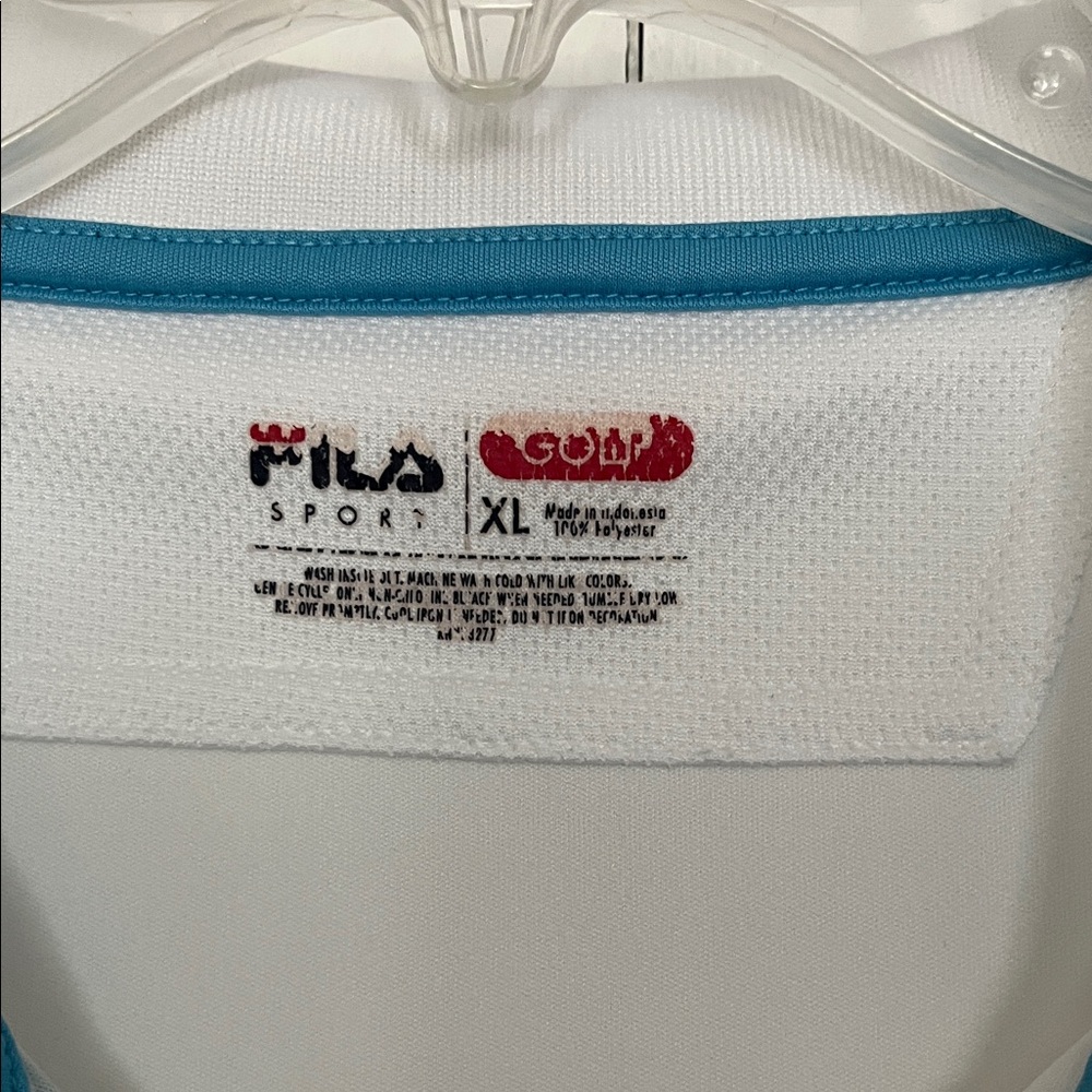 Fila Sport Blue and White Top